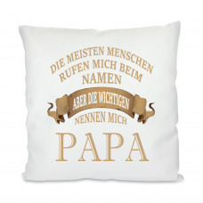 Kissen mit Motiv - Modell: Papa