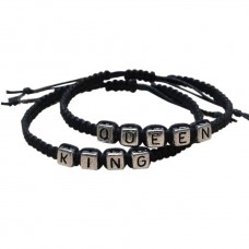 Partnerarmbänder King & Queen