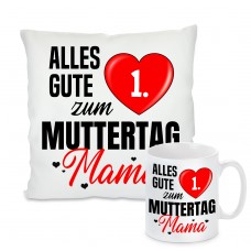 Kissen oder Tasse: Alles gute zum "Wunschzahl" Muttertag Mama