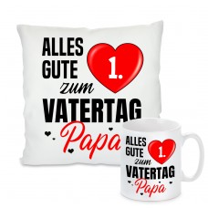 Kissen oder Tasse: Alles gute zum "Wunschzahl" Vatertag Papa