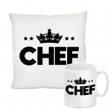 Kissen oder Tasse: Chef