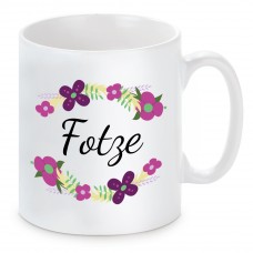 Tasse mit Motiv - Fotze