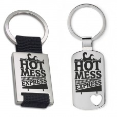 Schlüsselanhänger: Hot mess express