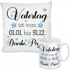 Kissen oder Tasse: Vatertag