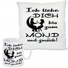 1 Kissen 1 Tasse