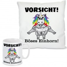 1 Kissen 1 Tasse