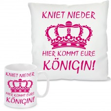 1 Kissen 1 Tasse