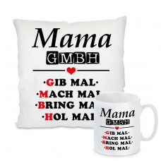 Kissen oder Tasse: Mama GmbH