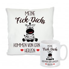 Kissen oder Tasse: Meine "Fick-Dichs" kommen vom Herzen