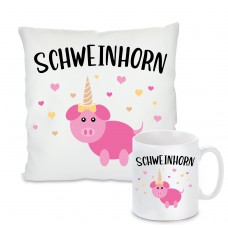 Kissen oder Tasse: Schweinhorn