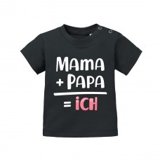 Babyshirt - Modell: Mama+Papa=ich