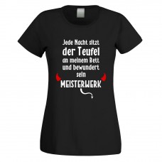 Funshirt weiß oder schwarz, als Tanktop oder Shirt - Meisterwerk