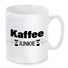 Tasse mit Motiv - Kaffee-Junkie