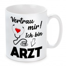 Tasse: Vertrau mir, ich bin Arzt