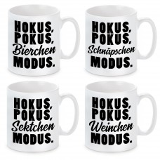 Tasse mit Motiv - Hokus, Pokus - Modus.