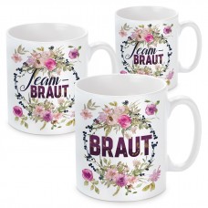 Tassen zum Junggesellinnenabschied - Braut - Team Braut