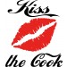 Grillschürze mit Motiv - Modell: Kiss the Cook Motiv