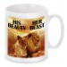 Tasse Modell: His Beauty - Her Beast