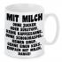 mit Milch