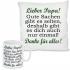 1 Kissen 1 Tasse - Lieber Papa