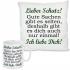 1 Kissen 1 Tasse - Lieber Schatz